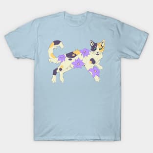 Calico Clematis T-Shirt